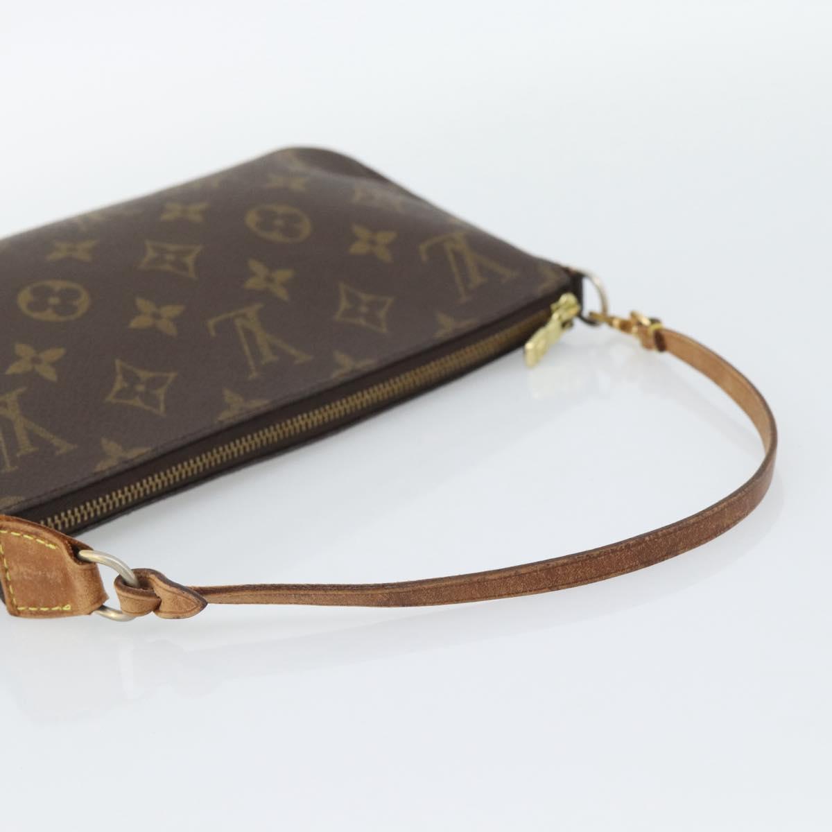 LOUIS VUITTON Monogram Pochette Accessoires Pouch M51980 LV Auth bs36516