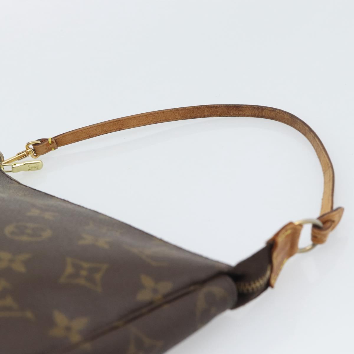 LOUIS VUITTON Monogram Pochette Accessoires Pouch M51980 LV Auth bs36516