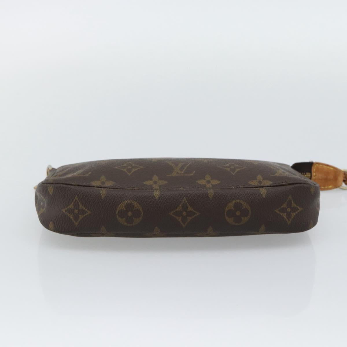 LOUIS VUITTON Monogram Pochette Accessoires Pouch M51980 LV Auth bs36516