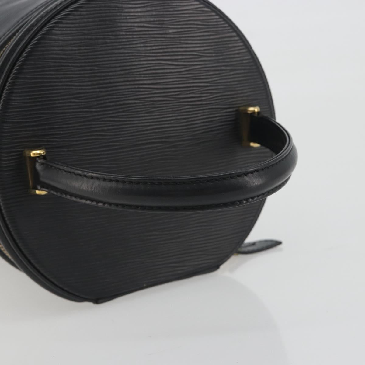 LOUIS VUITTON Epi Cannes Hand Bag Black M48032 LV Auth bs36518