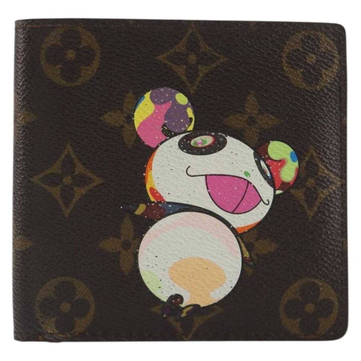 LOUIS VUITTON Monogram Panda Porte Billets Cartes Credit M61666 Auth bs36527