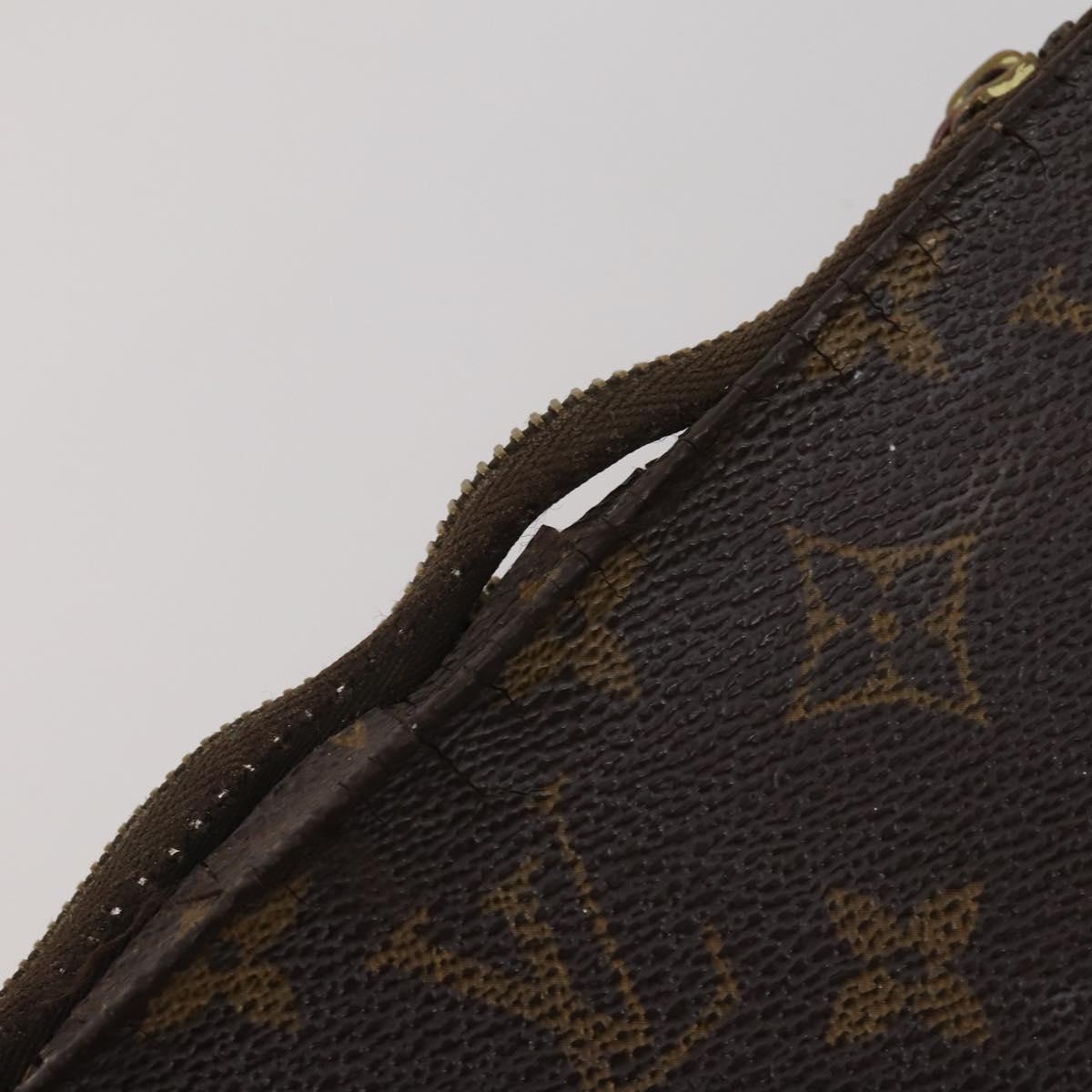 LOUIS VUITTON Monogram Clutch Bag 4 Set LV Auth bs36548
