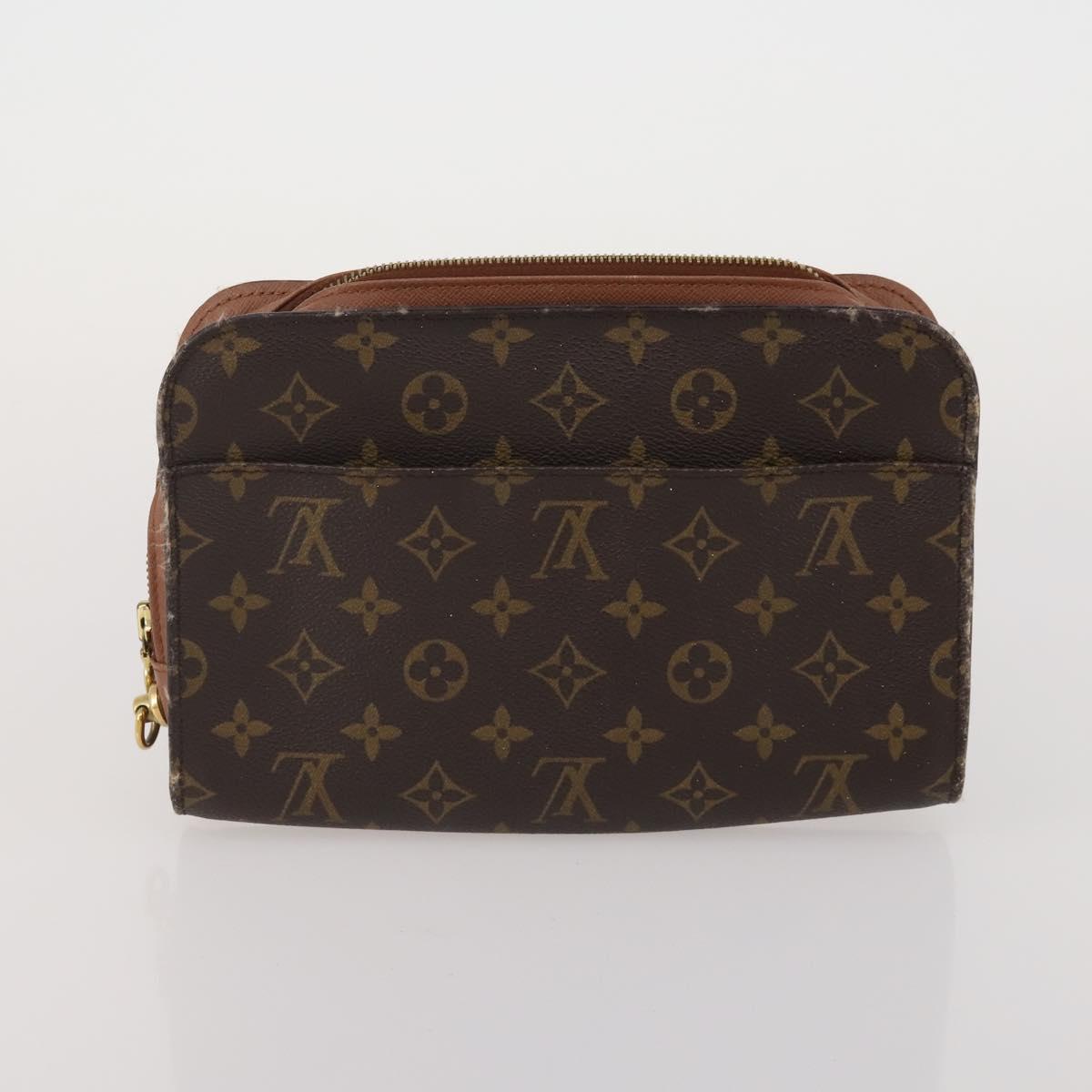 LOUIS VUITTON Monogram Clutch Bag 4 Set LV Auth bs36548