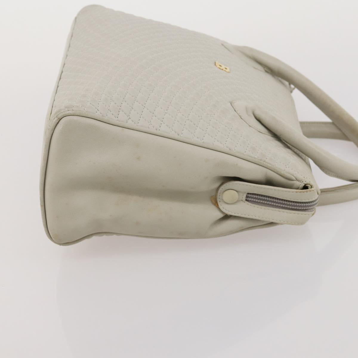 BALLY Shoulder Bag Leather 2 Set Black White Auth bs36550