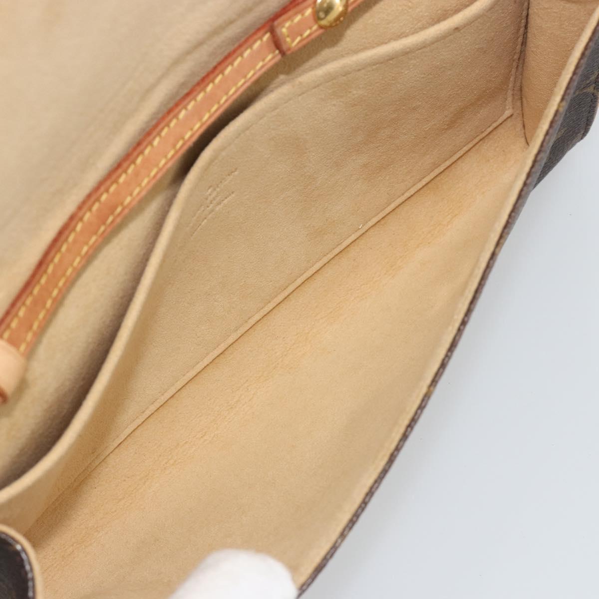 LOUIS VUITTON Monogram Pochette Twin GM Shoulder Bag M51852 LV Auth bs36568