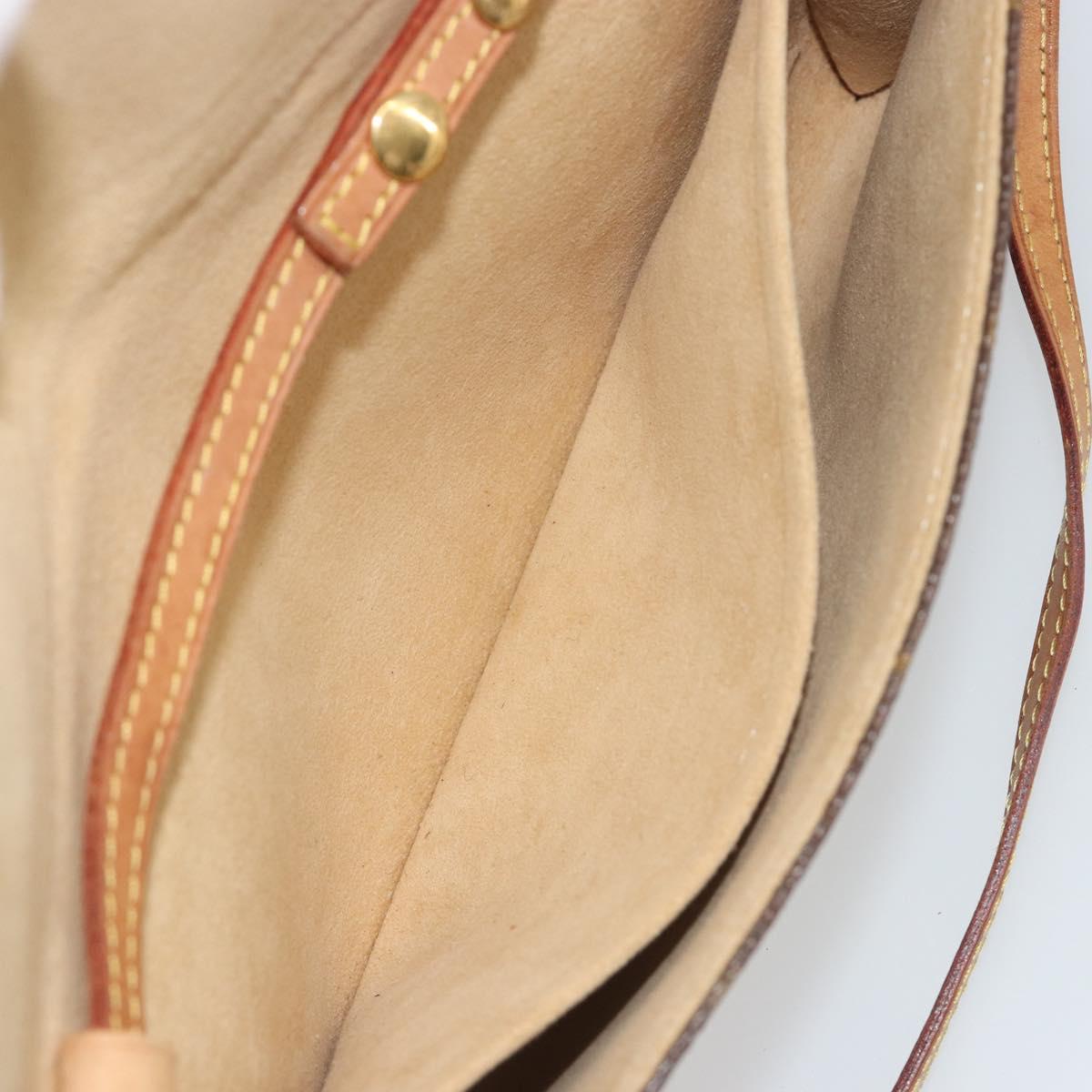 LOUIS VUITTON Monogram Pochette Twin GM Shoulder Bag M51852 LV Auth bs36568