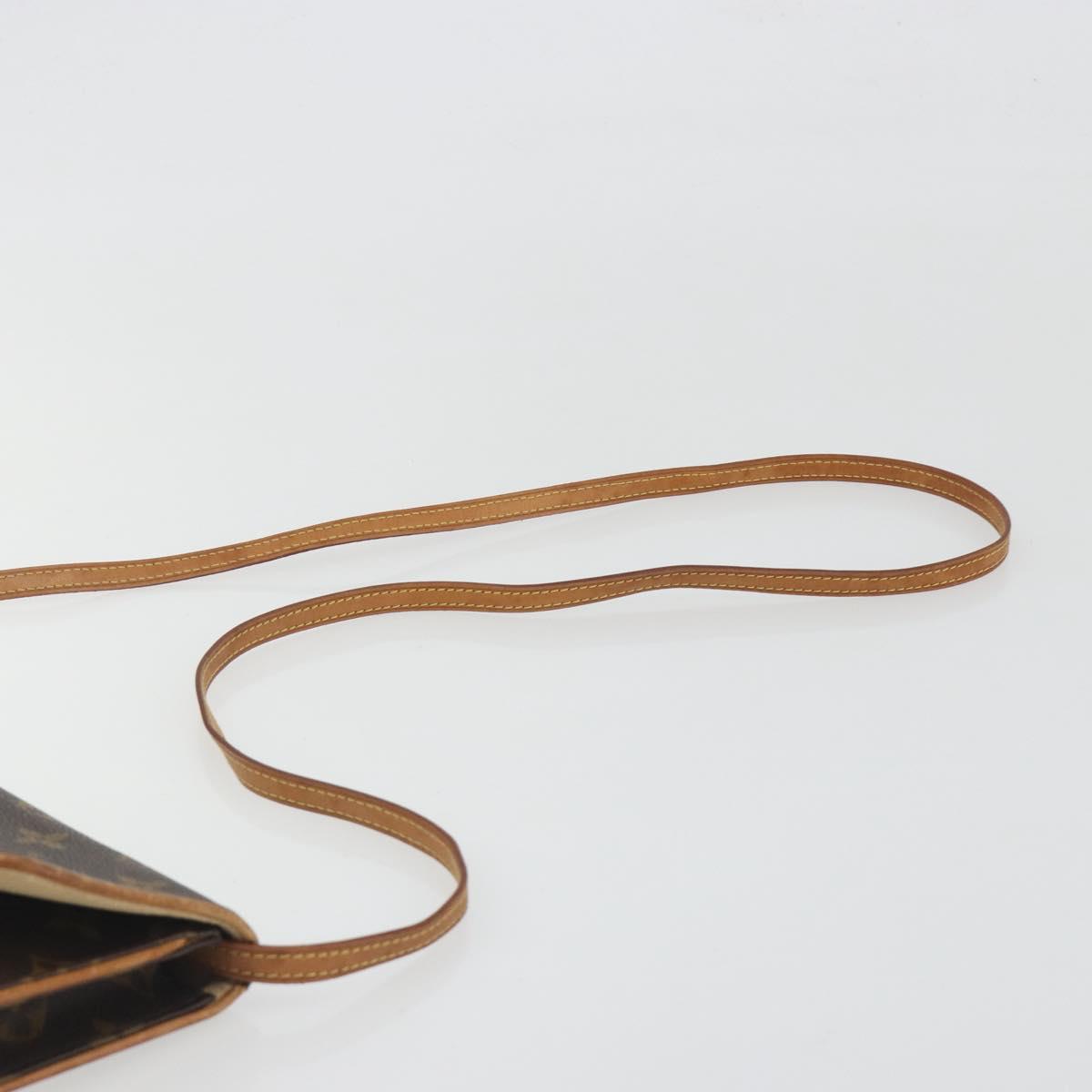 LOUIS VUITTON Monogram Pochette Twin GM Shoulder Bag M51852 LV Auth bs36568