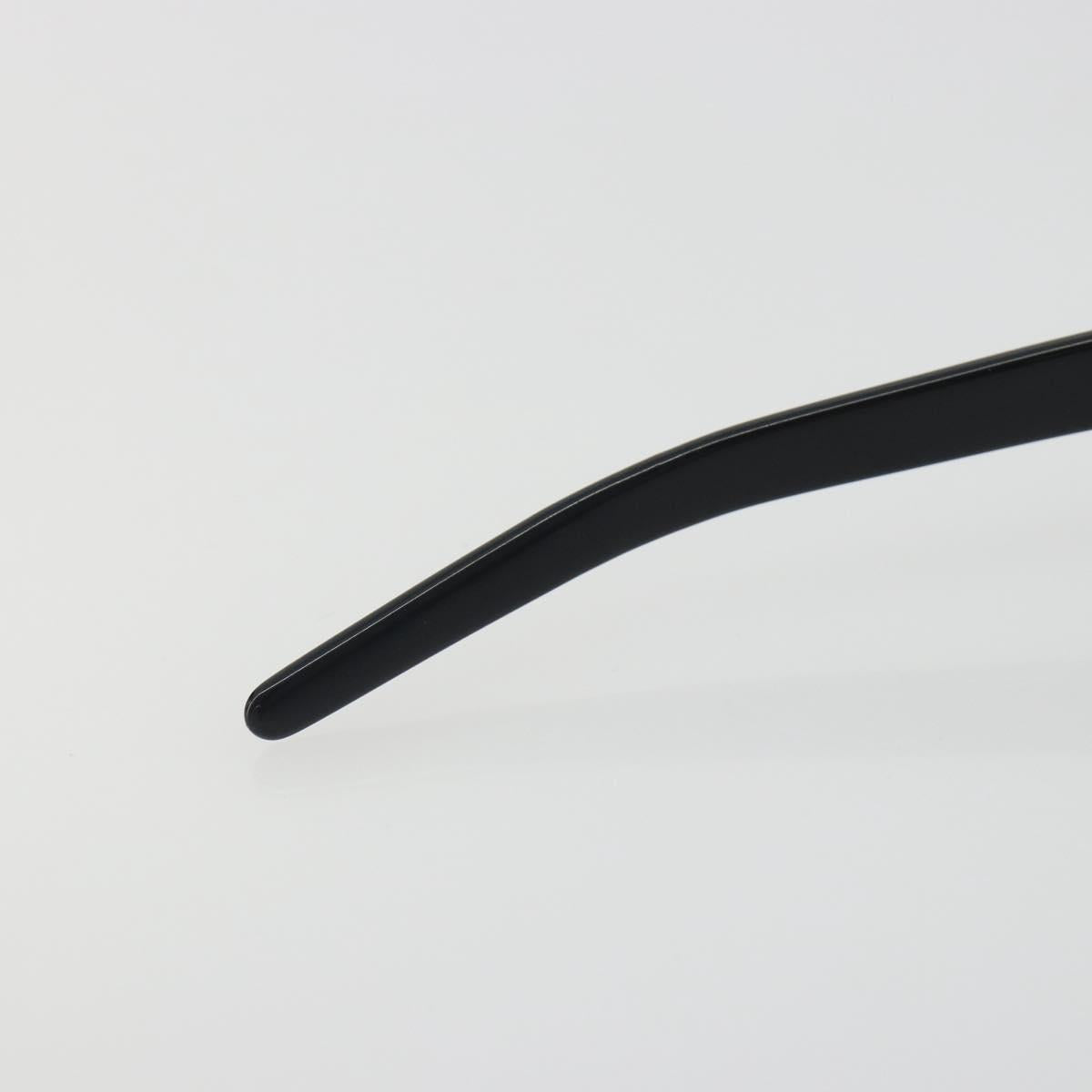 CHANEL Sunglasses plastic Black CC Auth bs36572