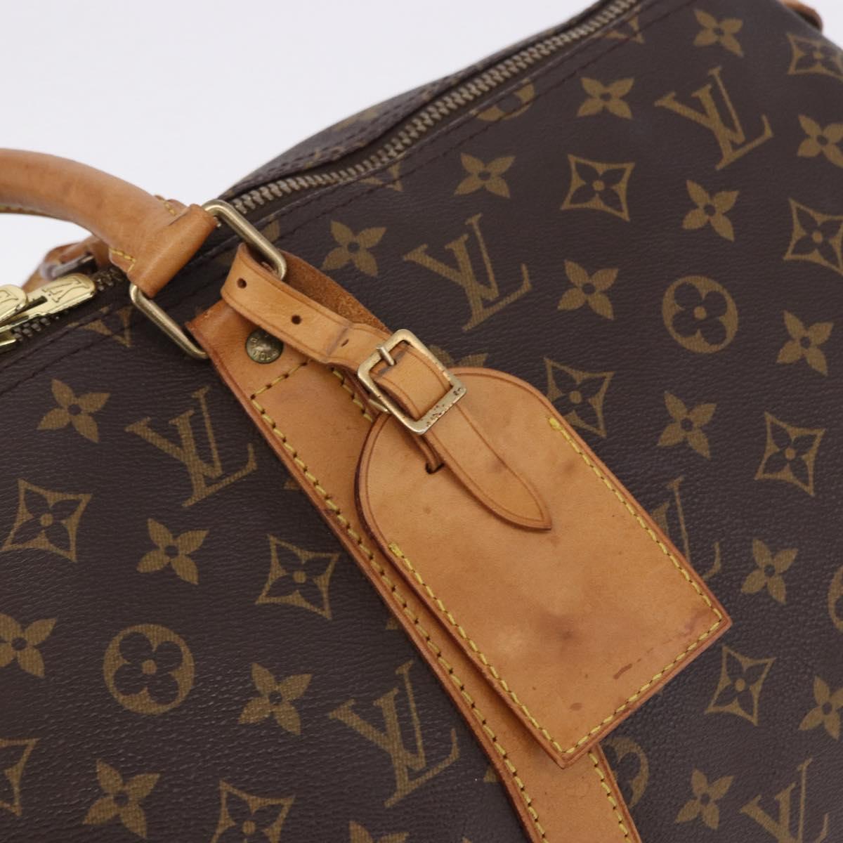LOUIS VUITTON Monogram Keepall 50 Boston Bag M41426 LV Auth bs36574