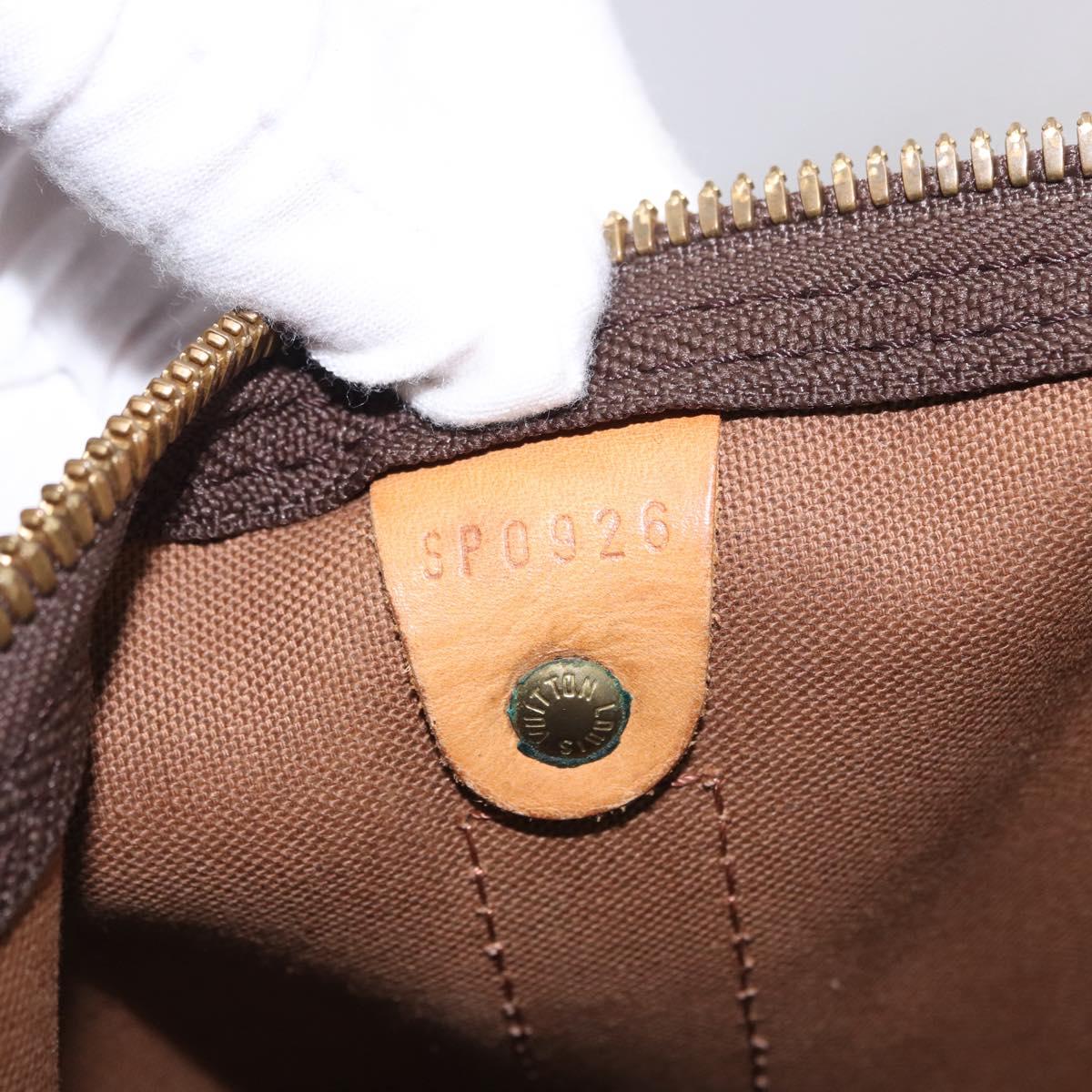 LOUIS VUITTON Monogram Keepall 50 Boston Bag M41426 LV Auth bs36574