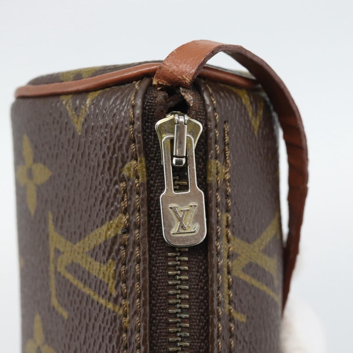 LOUIS VUITTON Monogram Papillon Pouch LV Auth bs36578