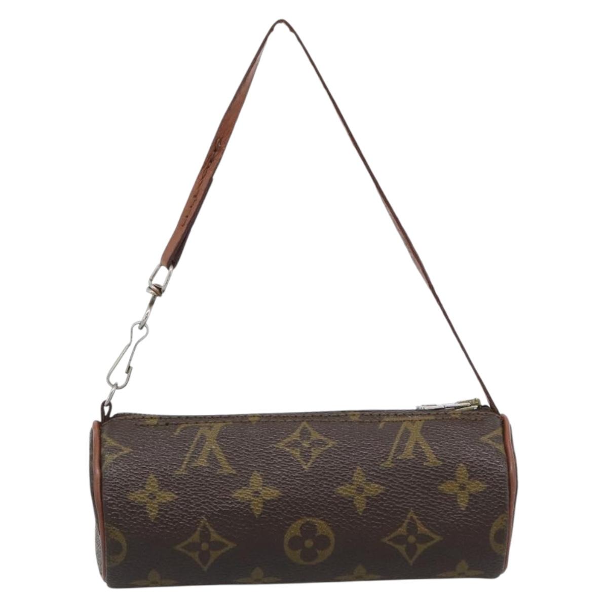 LOUIS VUITTON Monogram Papillon Pouch LV Auth bs36578
