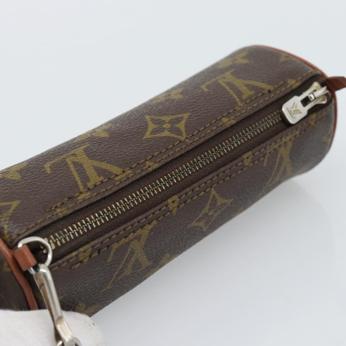 LOUIS VUITTON Monogram Papillon Pouch LV Auth bs36578