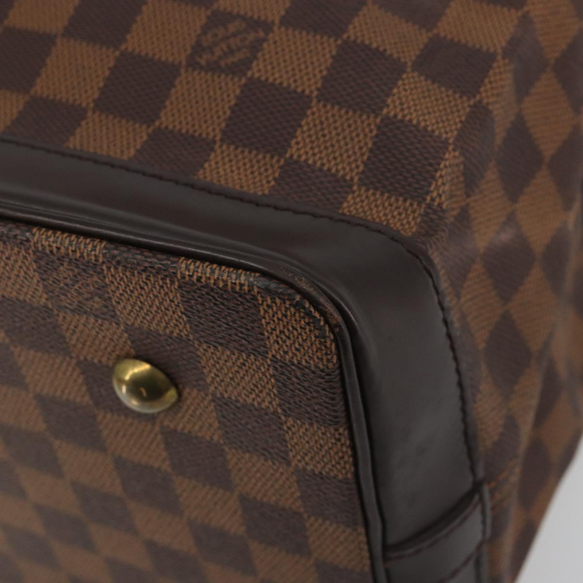 LOUIS VUITTON Damier Ebene West End PM Boston Bag 2way N41130 LV Auth bs36579A
