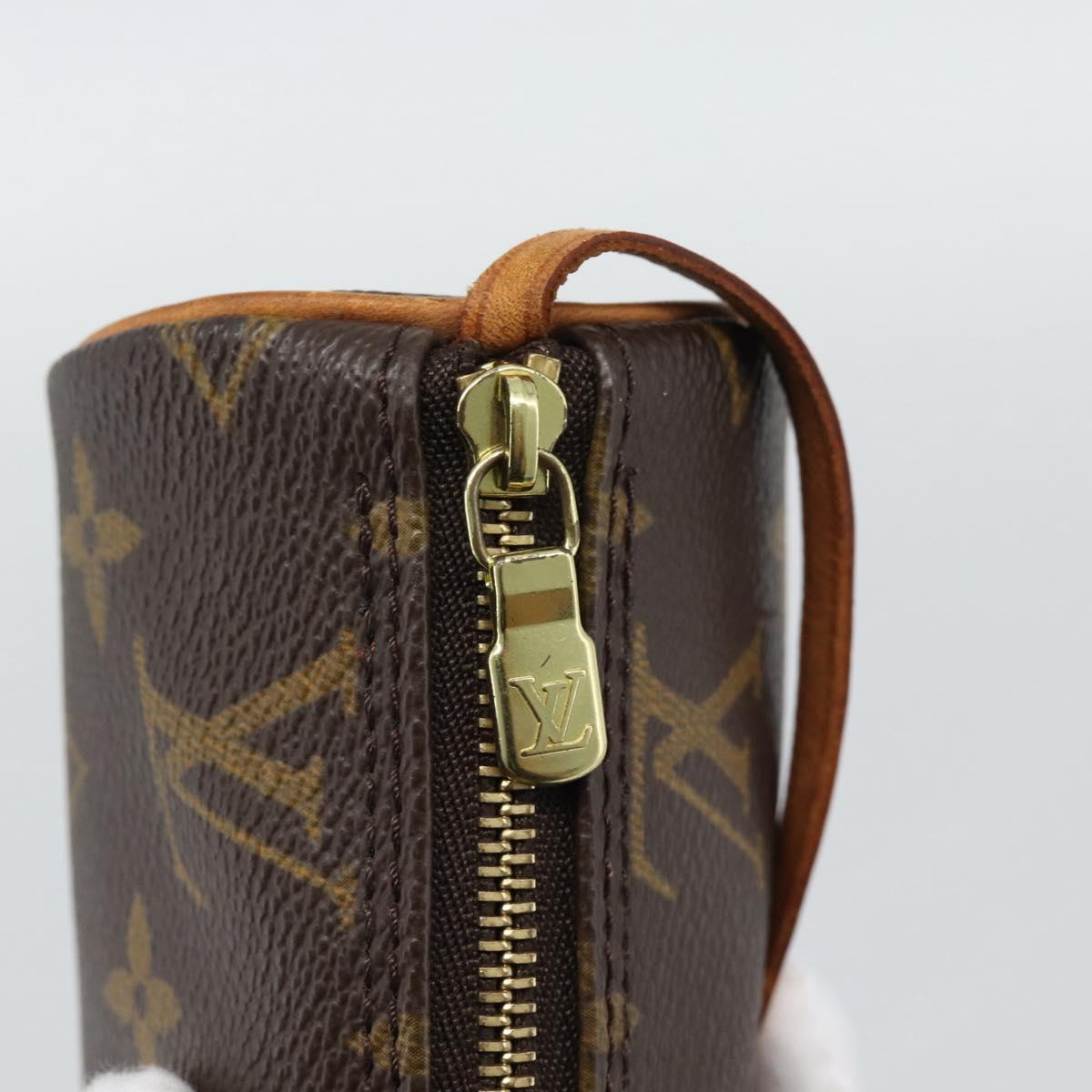 LOUIS VUITTON Monogram Papillon Pouch LV Auth bs36582