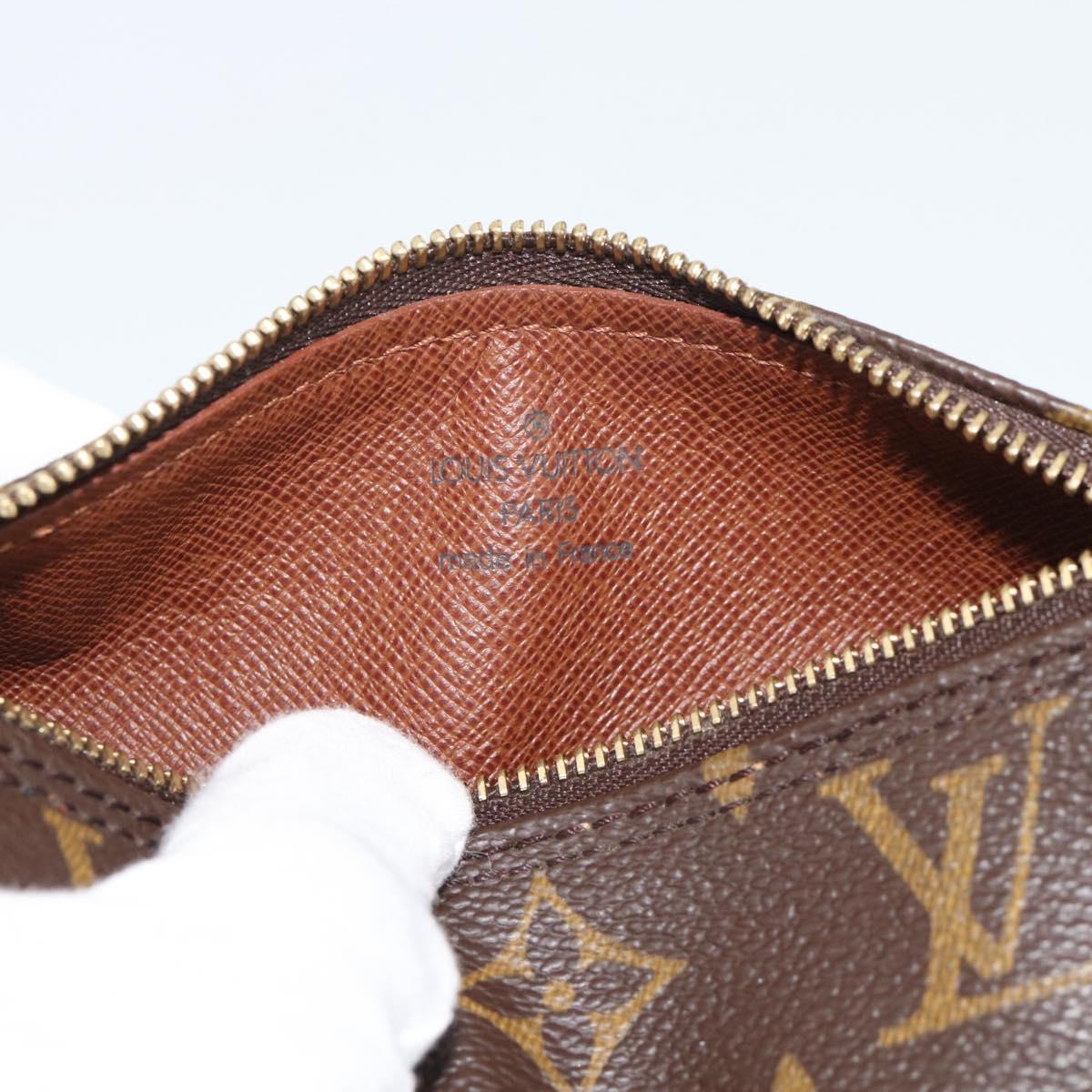 LOUIS VUITTON Monogram Papillon Pouch LV Auth bs36582