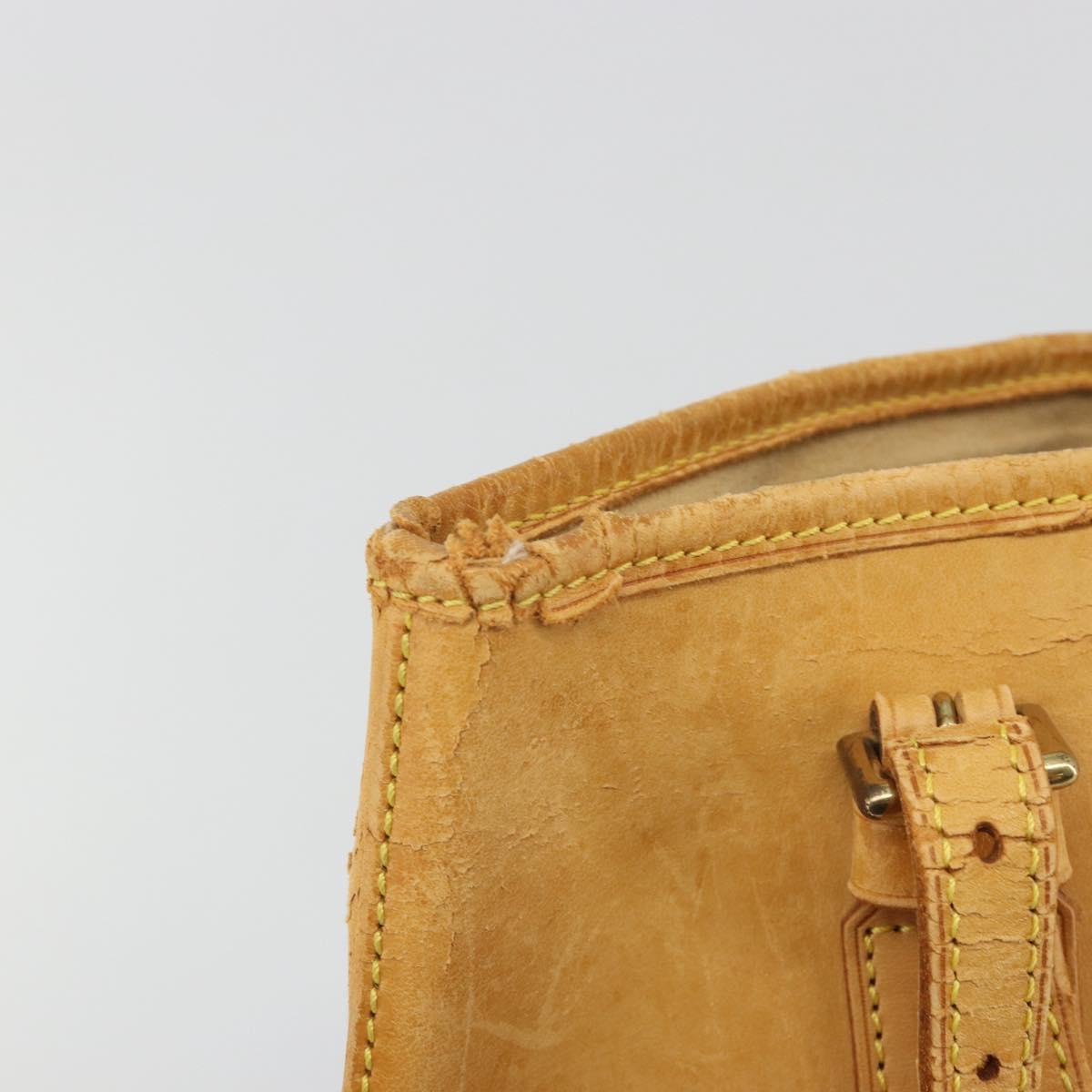 LOUIS VUITTON Nomad Male Ventiem Bag 20th anniversary Beige M99070 Auth bs36586