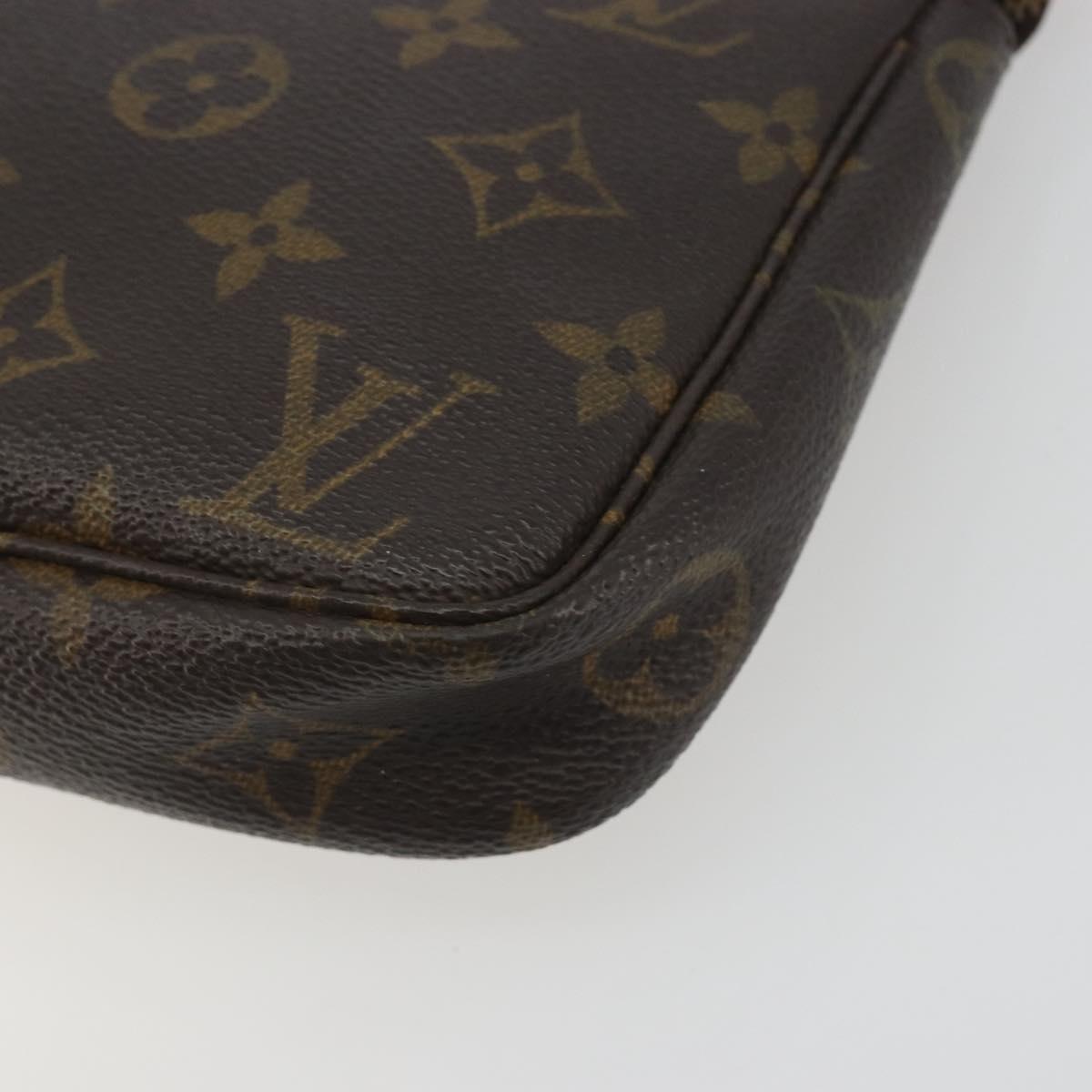 LOUIS VUITTON Monogram Pochette Accessoires Pouch M51980 LV Auth bs36587
