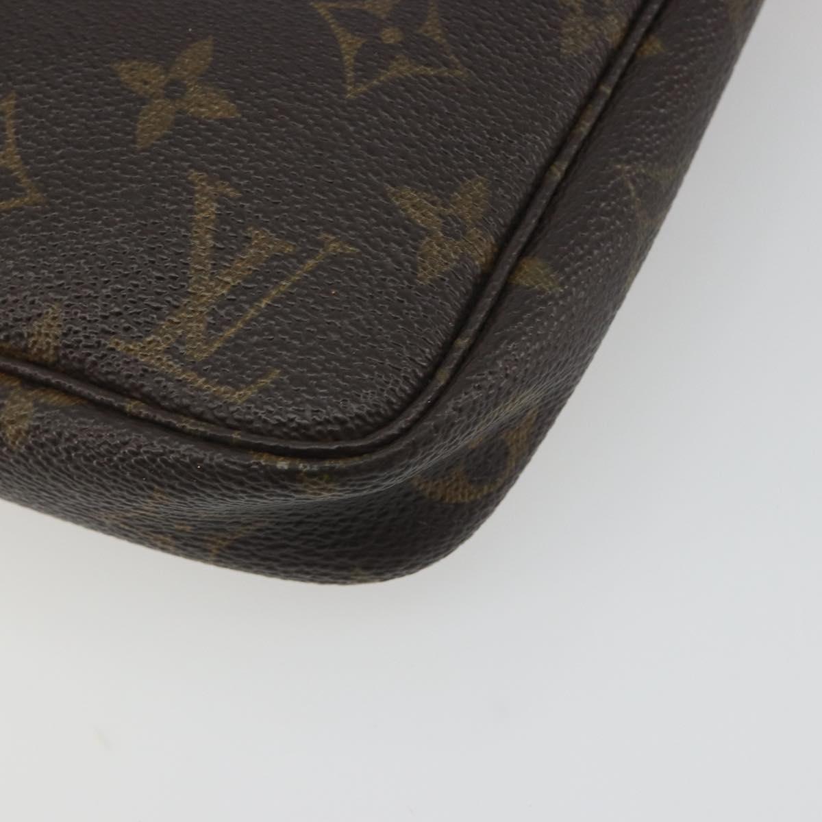 LOUIS VUITTON Monogram Pochette Accessoires Pouch M51980 LV Auth bs36587
