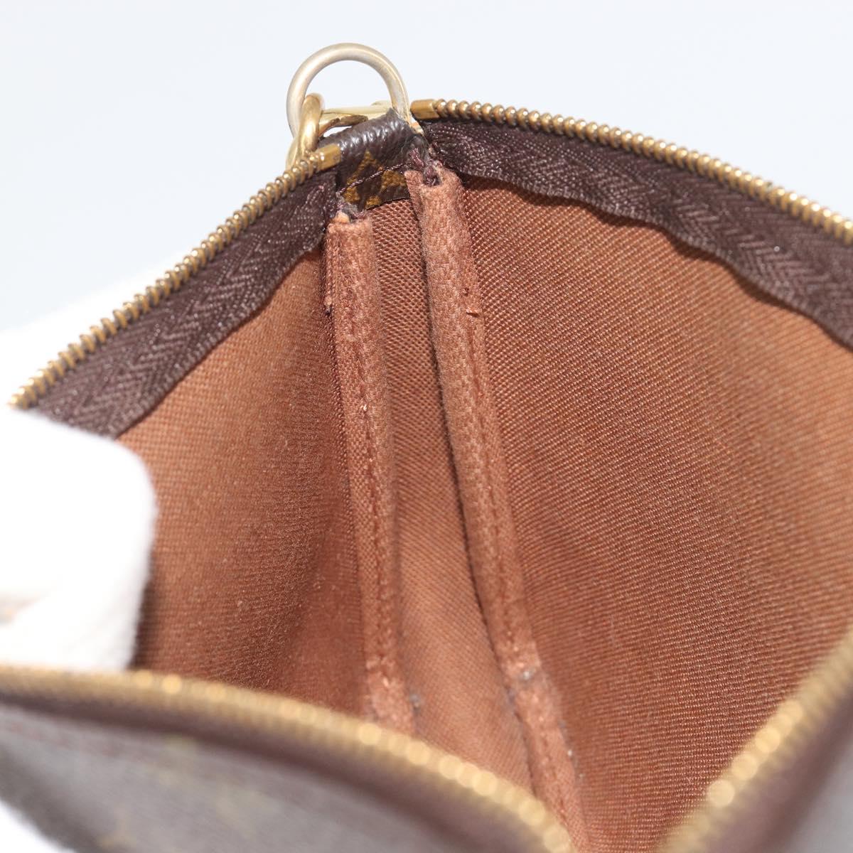 LOUIS VUITTON Monogram Pochette Accessoires Pouch M51980 LV Auth bs36587