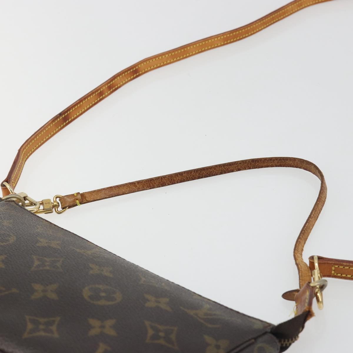 LOUIS VUITTON Monogram Pochette Accessoires Pouch M51980 LV Auth bs36587