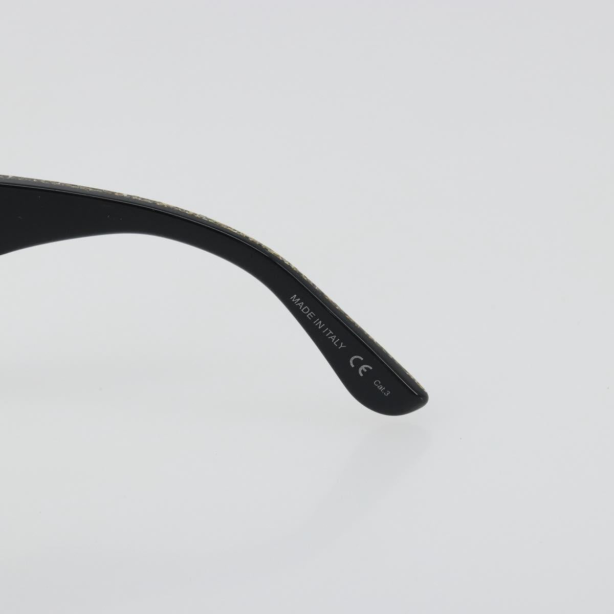 SAINT LAURENT Sunglasses plastic Black Auth bs36603