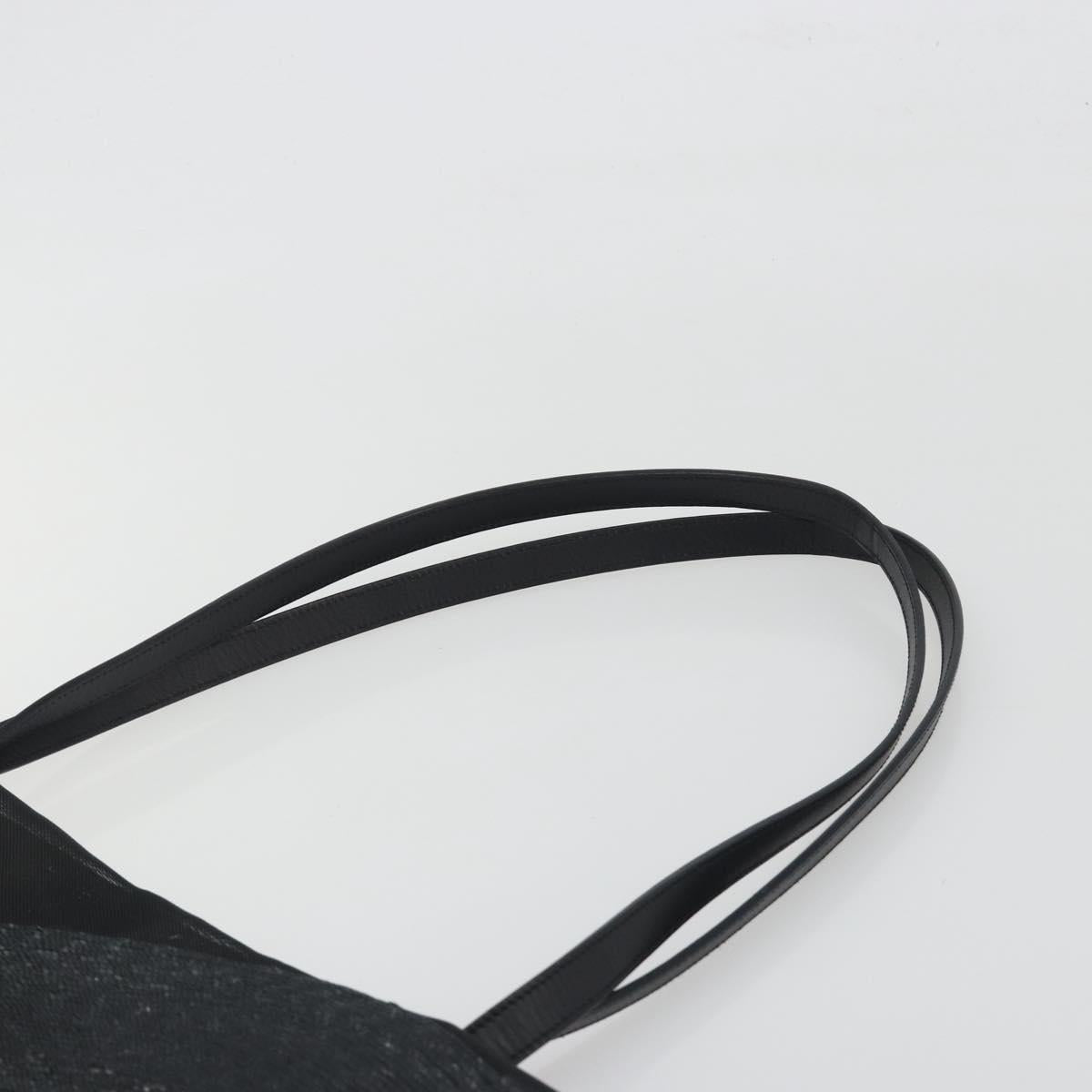 Salvatore Ferragamo Tote Bag Nylon Brown Silver Auth bs36608A