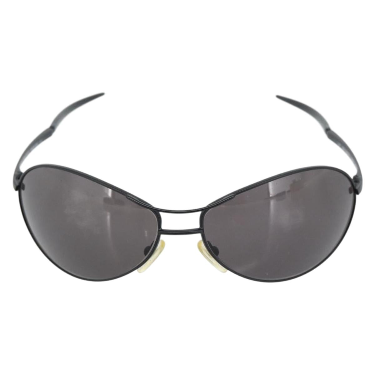 GUCCI Sunglasses Plastic Black Auth bs36623