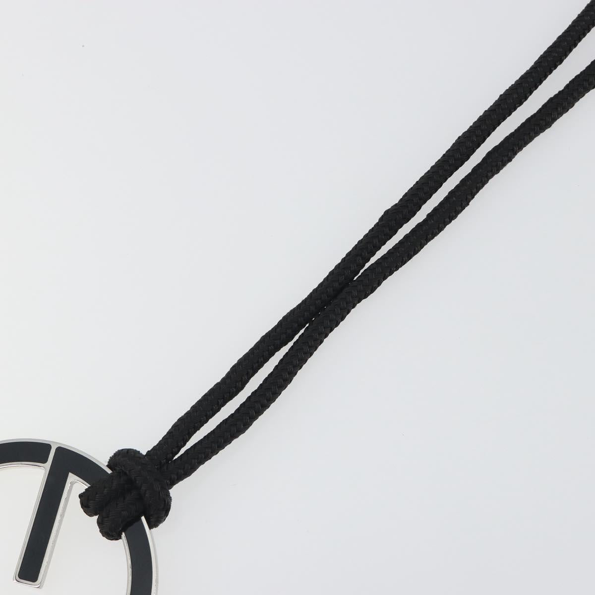 GUCCI G Logo Necklace metal Silver Auth bs36627V