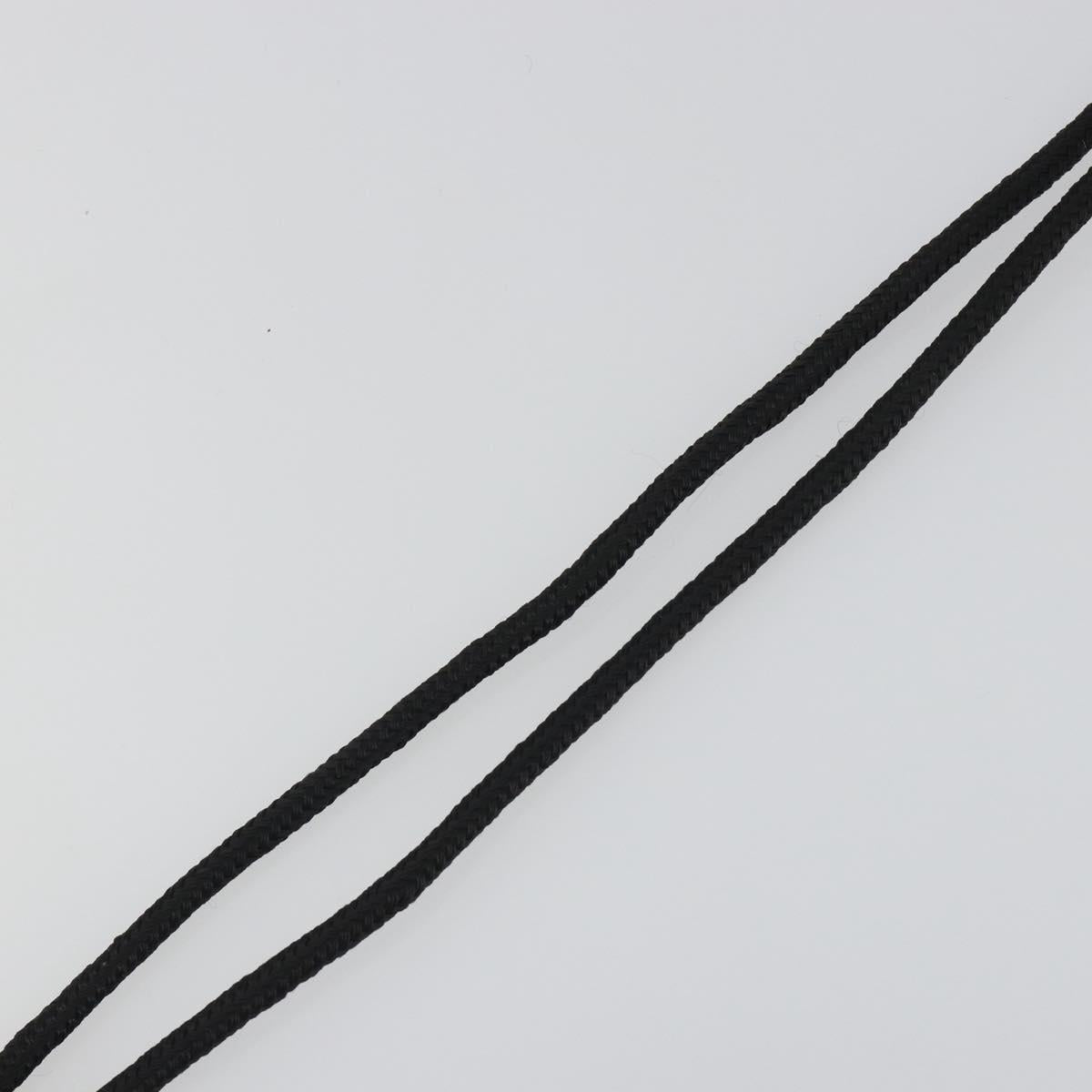 GUCCI G Logo Necklace metal Silver Auth bs36627V