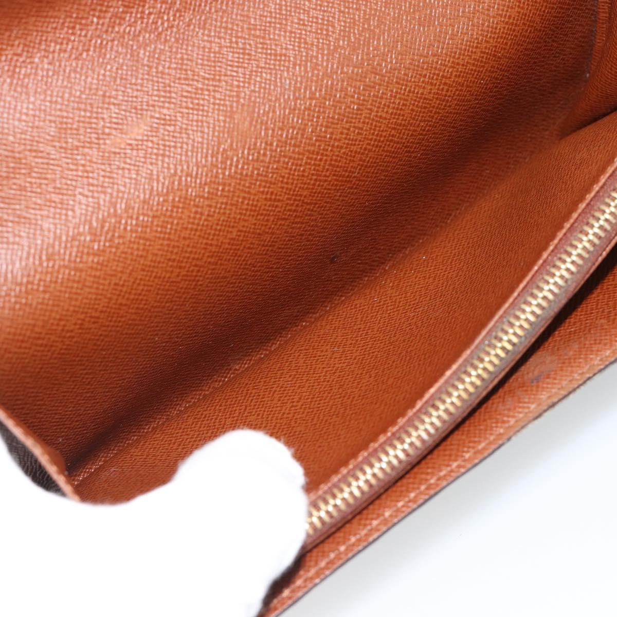 LOUIS VUITTON Monogram Portefeuille Sarah Long Wallet M61734 LV Auth bs36648