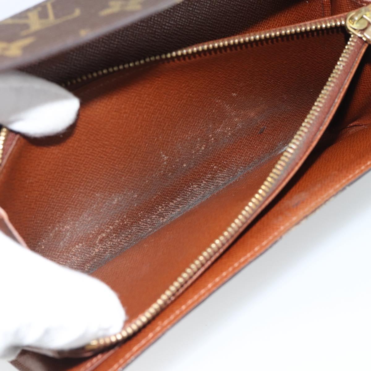 LOUIS VUITTON Monogram Portefeuille Sarah Long Wallet M61734 LV Auth bs36648