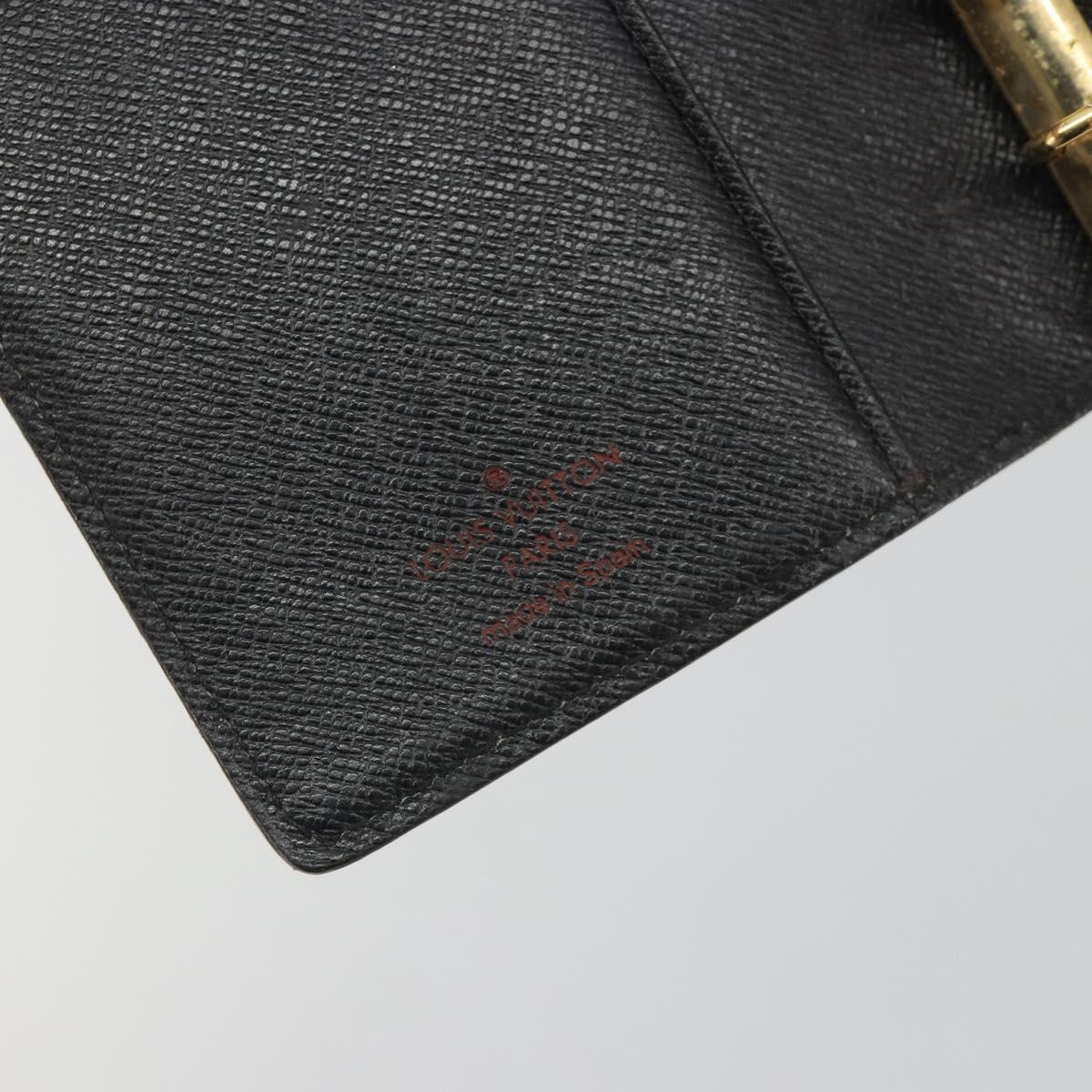 LOUIS VUITTON Epi Agenda PM Day Planner Cover Blue R20055 LV Auth bs36649