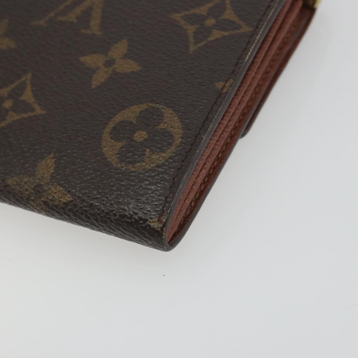 LOUIS VUITTON Monogram Portefeuille Sarah Long Wallet M61734 LV Auth bs36650