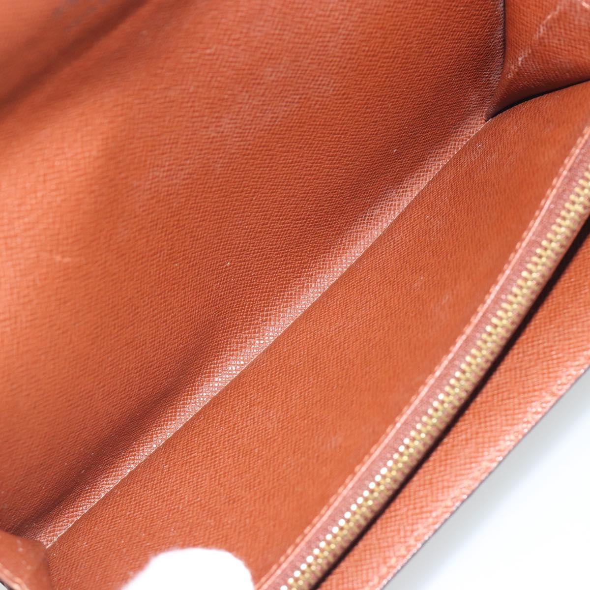 LOUIS VUITTON Monogram Portefeuille Sarah Long Wallet M61734 LV Auth bs36650