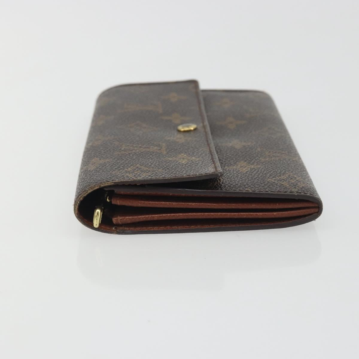 LOUIS VUITTON Monogram Portefeuille Sarah Long Wallet M61734 LV Auth bs36650