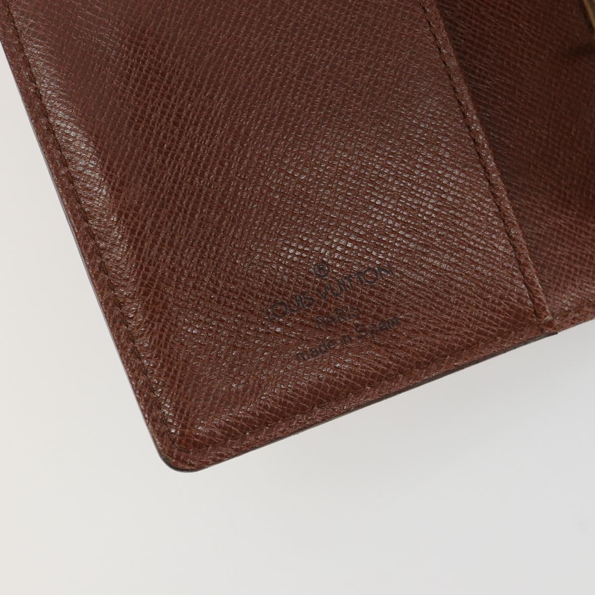 LOUIS VUITTON Epi Agenda PM Day Planner Cover Brown R20053 LV Auth bs36653
