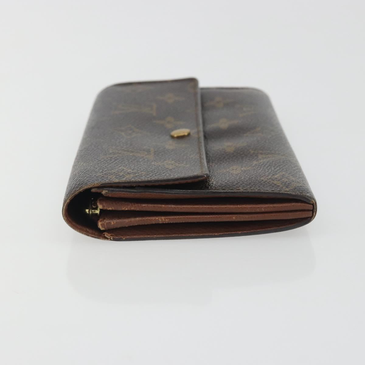 LOUIS VUITTON Monogram Portefeuille Sarah Long Wallet M61734 LV Auth bs36655