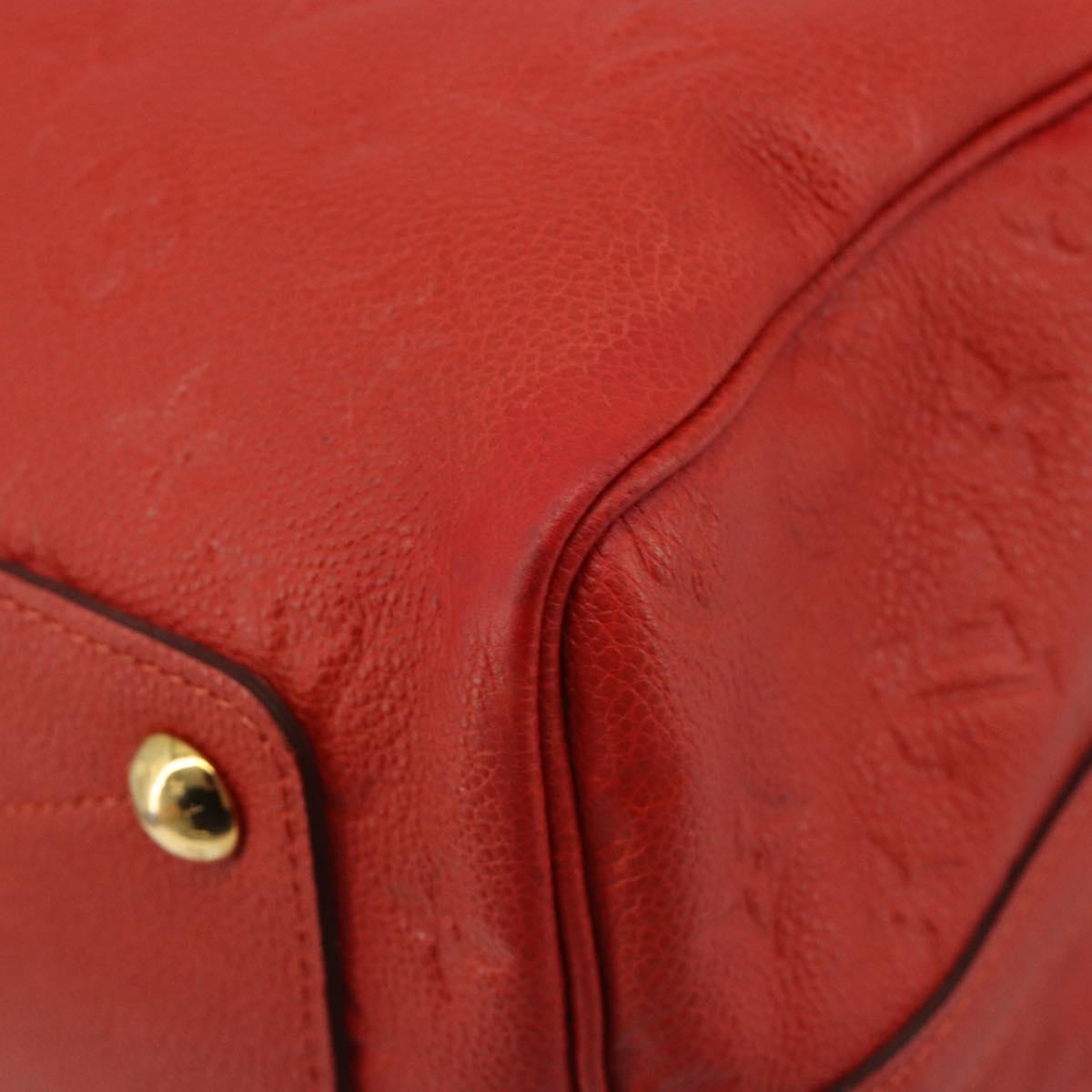 LOUIS VUITTON Empreinte Speedy Bandouliere 30 Orange Orian M40756 Auth bs36663V