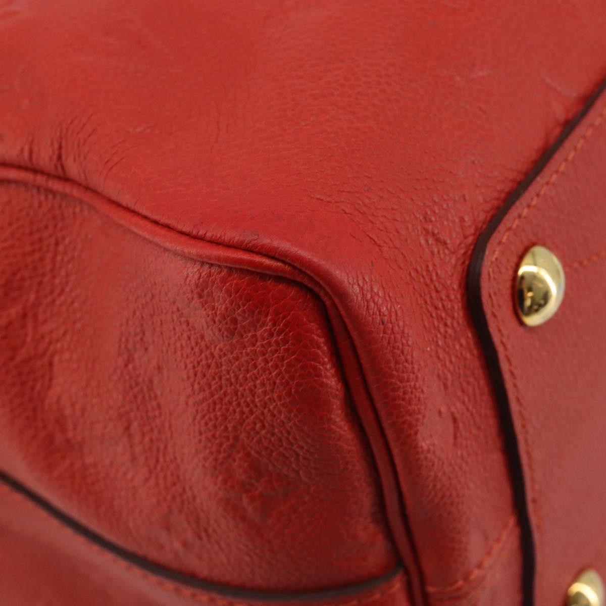 LOUIS VUITTON Empreinte Speedy Bandouliere 30 Orange Orian M40756 Auth bs36663V