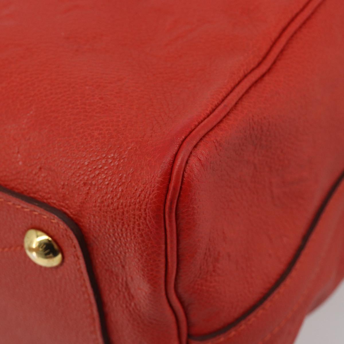 LOUIS VUITTON Empreinte Speedy Bandouliere 30 Orange Orian M40756 Auth bs36663V
