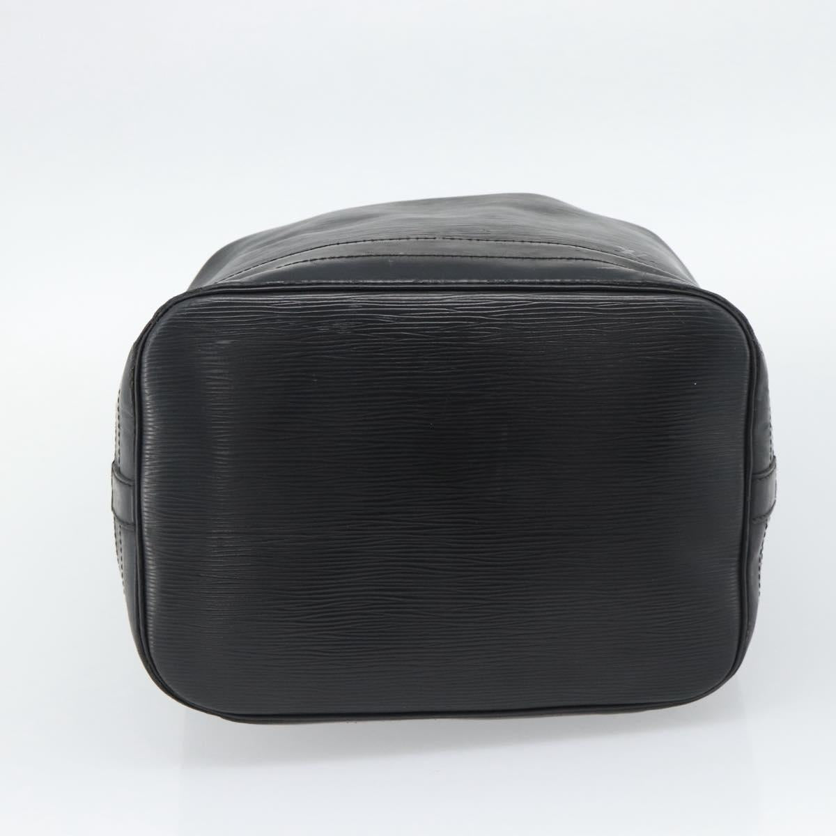 LOUIS VUITTON Epi Noe Shoulder Bag Black M44002 LV Auth bs36664