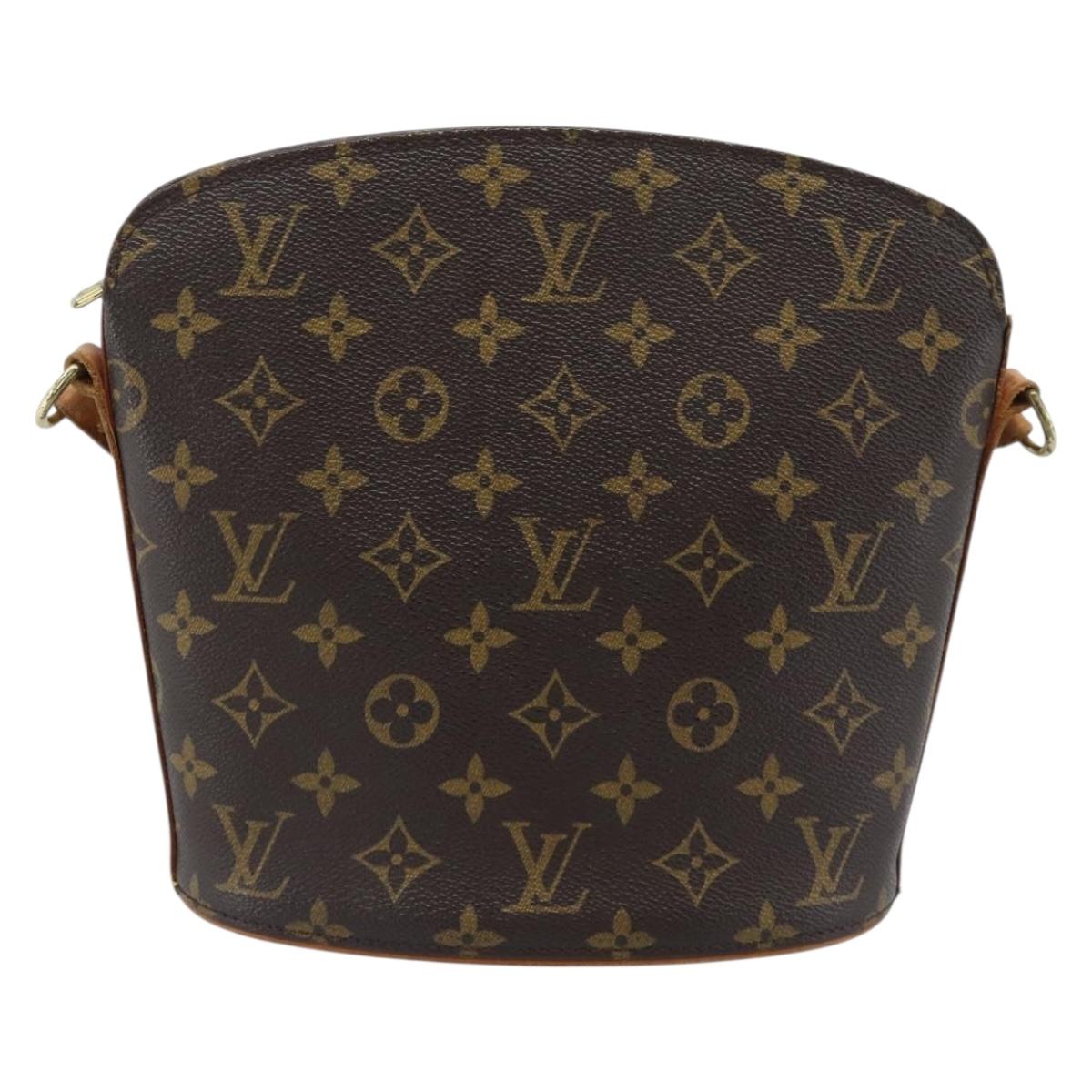 LOUIS VUITTON Monogram Drouot Shoulder Shoulder Bag M51290 LV Auth bs36667