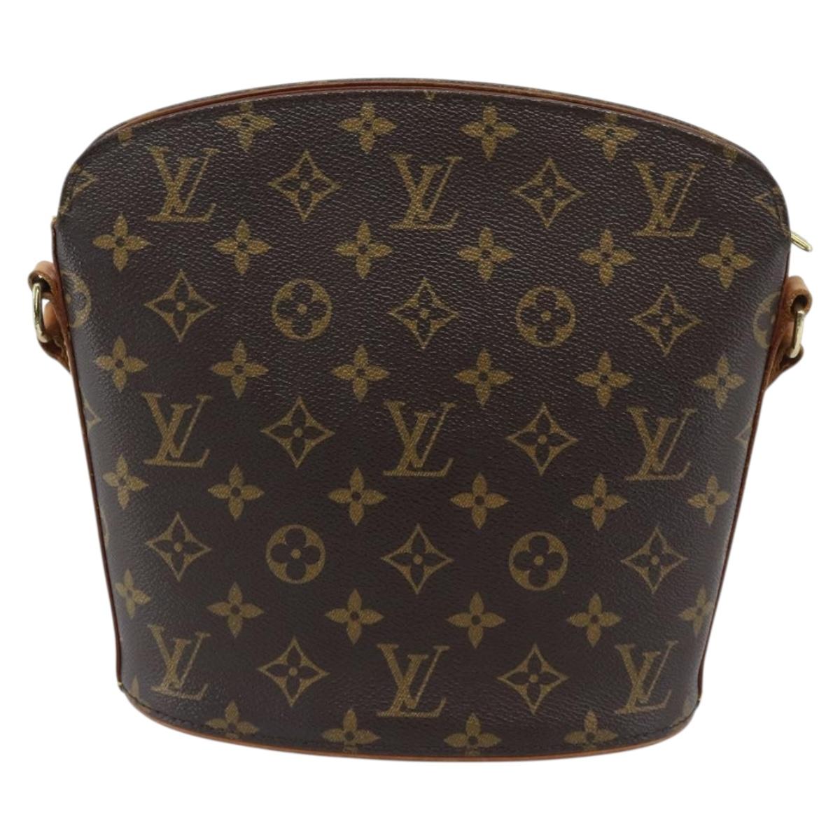 LOUIS VUITTON Monogram Drouot Shoulder Shoulder Bag M51290 LV Auth bs36667