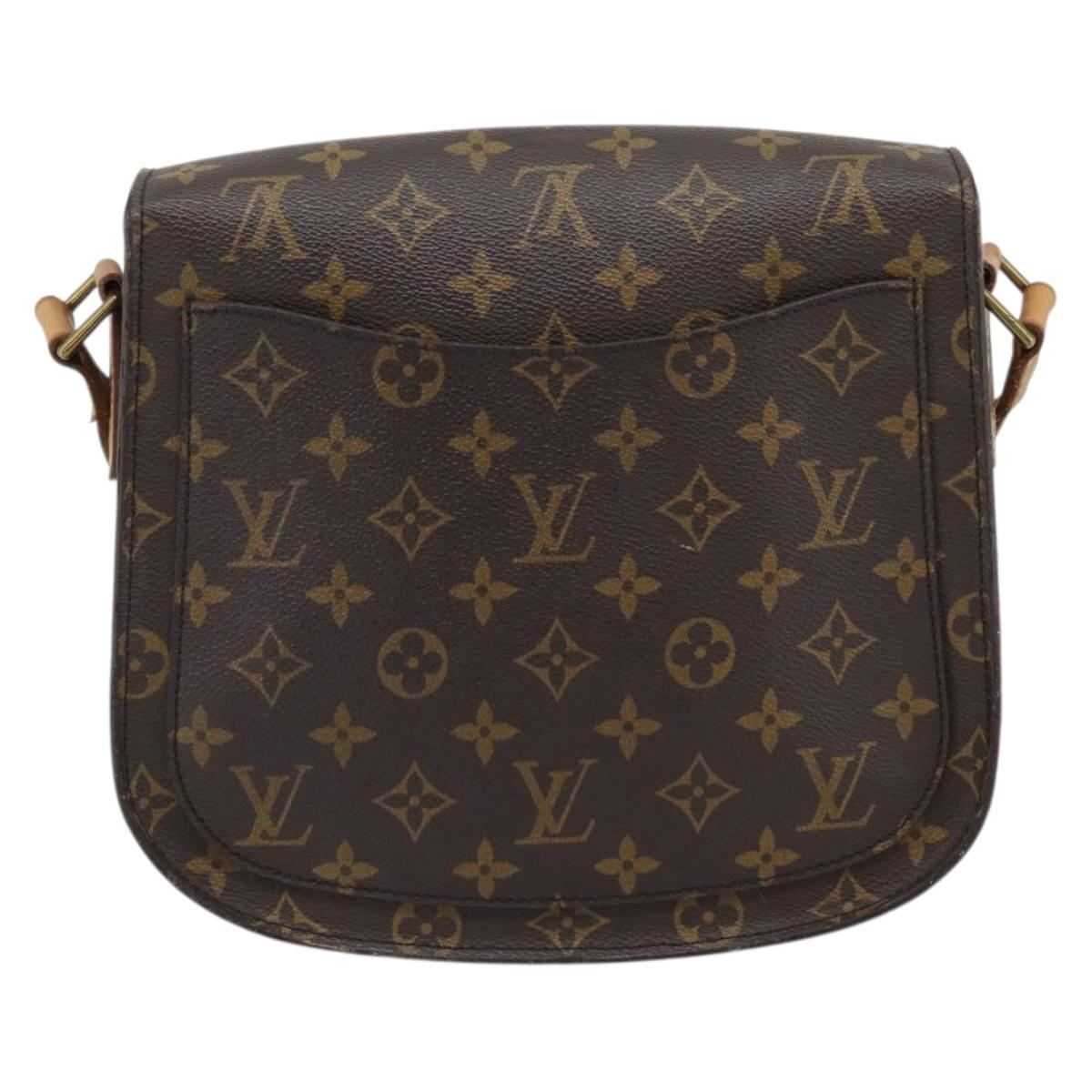 LOUIS VUITTON Monogram Saint Cloud GM Shoulder Bag M51242 LV Auth bs36668