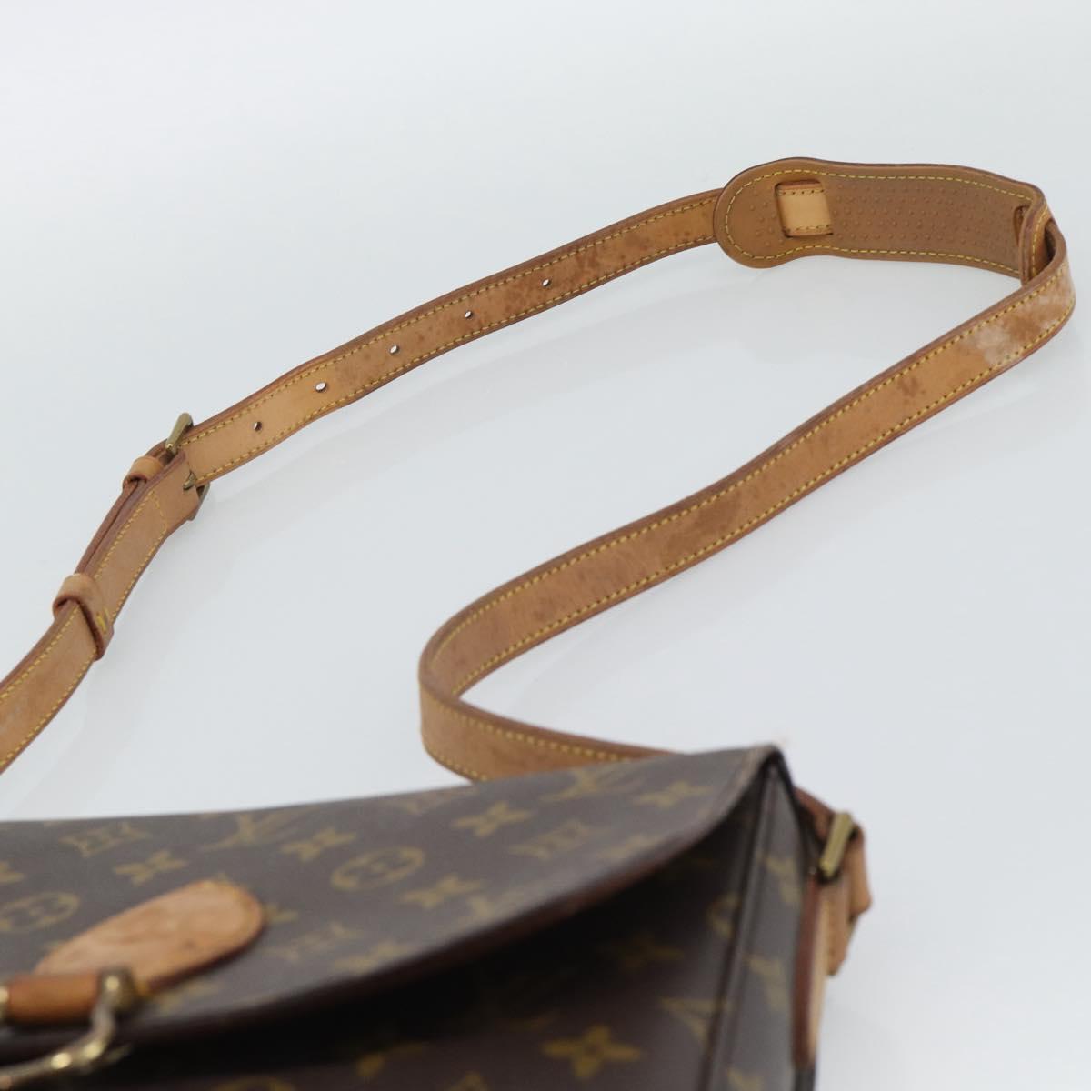 LOUIS VUITTON Monogram Saint Cloud GM Shoulder Bag M51242 LV Auth bs36668