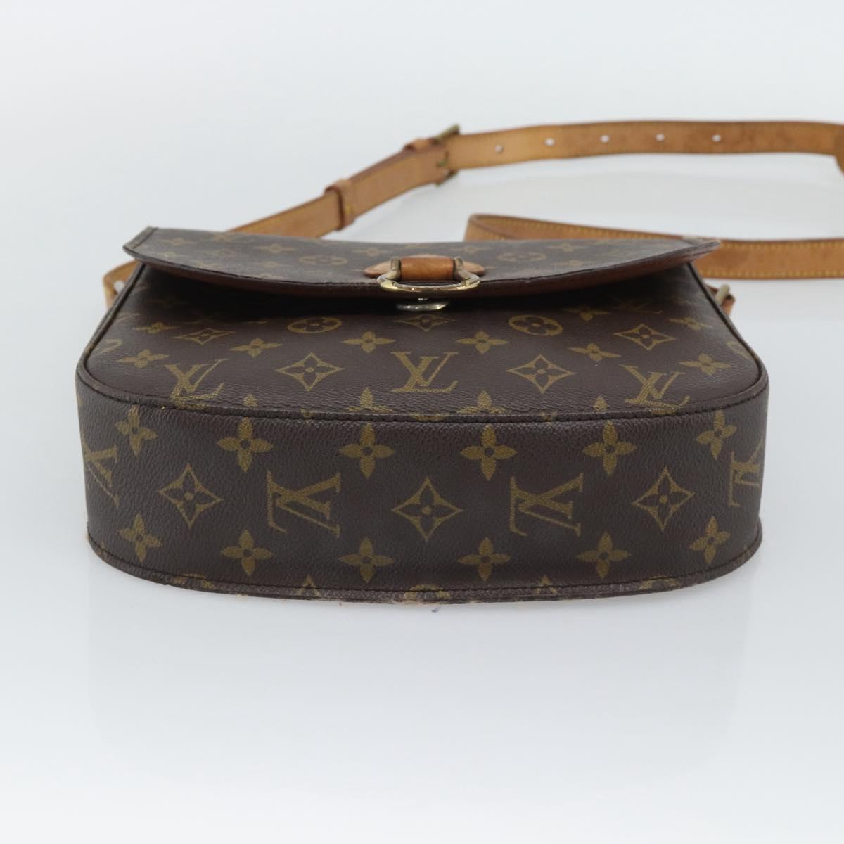 LOUIS VUITTON Monogram Saint Cloud GM Shoulder Bag M51242 LV Auth bs36668