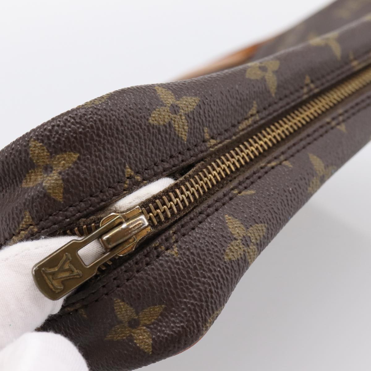 LOUIS VUITTON Monogram Clutch Bag 2 Set LV Auth bs36689