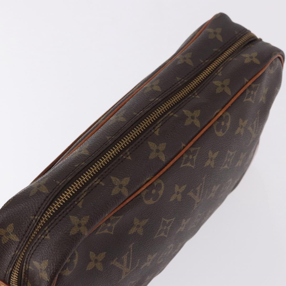 LOUIS VUITTON Monogram Clutch Bag 2 Set LV Auth bs36689