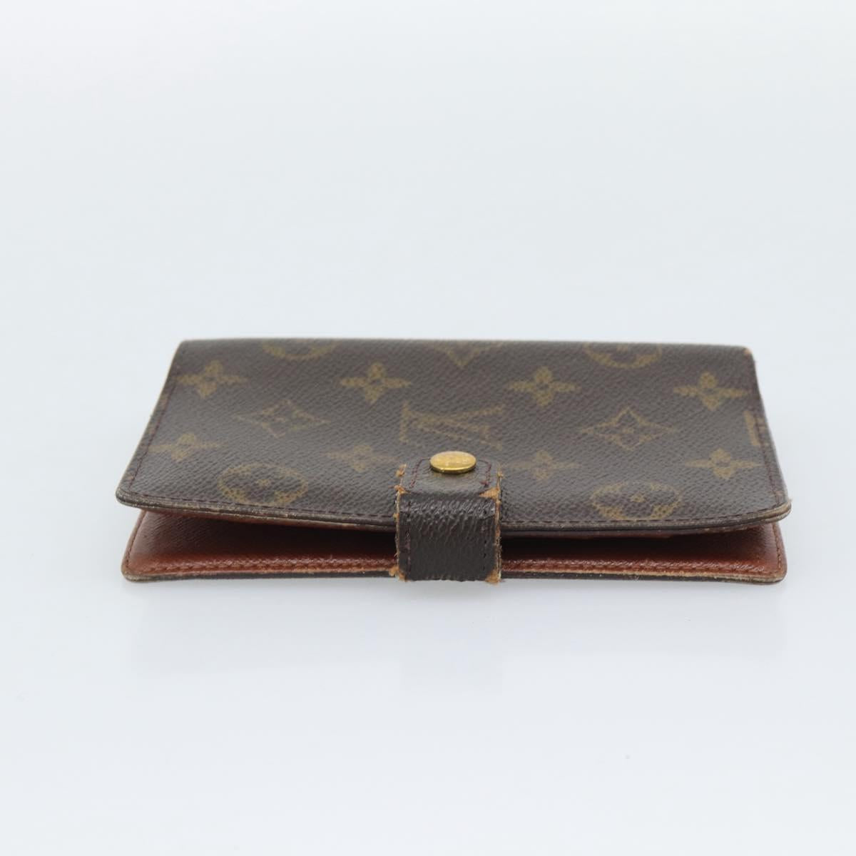 LOUIS VUITTON Epi Monogram Day Planner Cover 2 Set Black LV Auth bs36693
